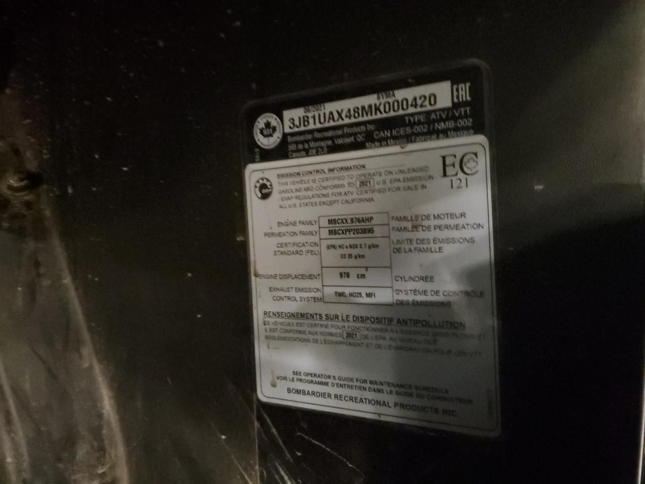 2021 Can-Am Commander XT-P 1000R - Image 10