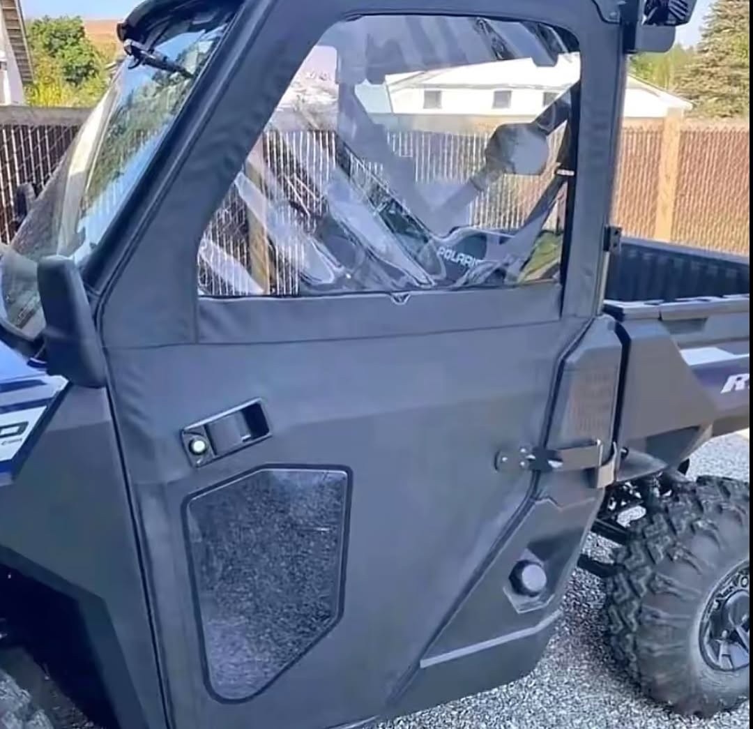 Polaris Ranger Zip Window Canvas Doors