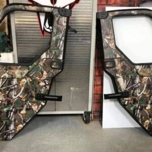 Polaris Ranger XP Full Hard Camo Doors, Hinged Window